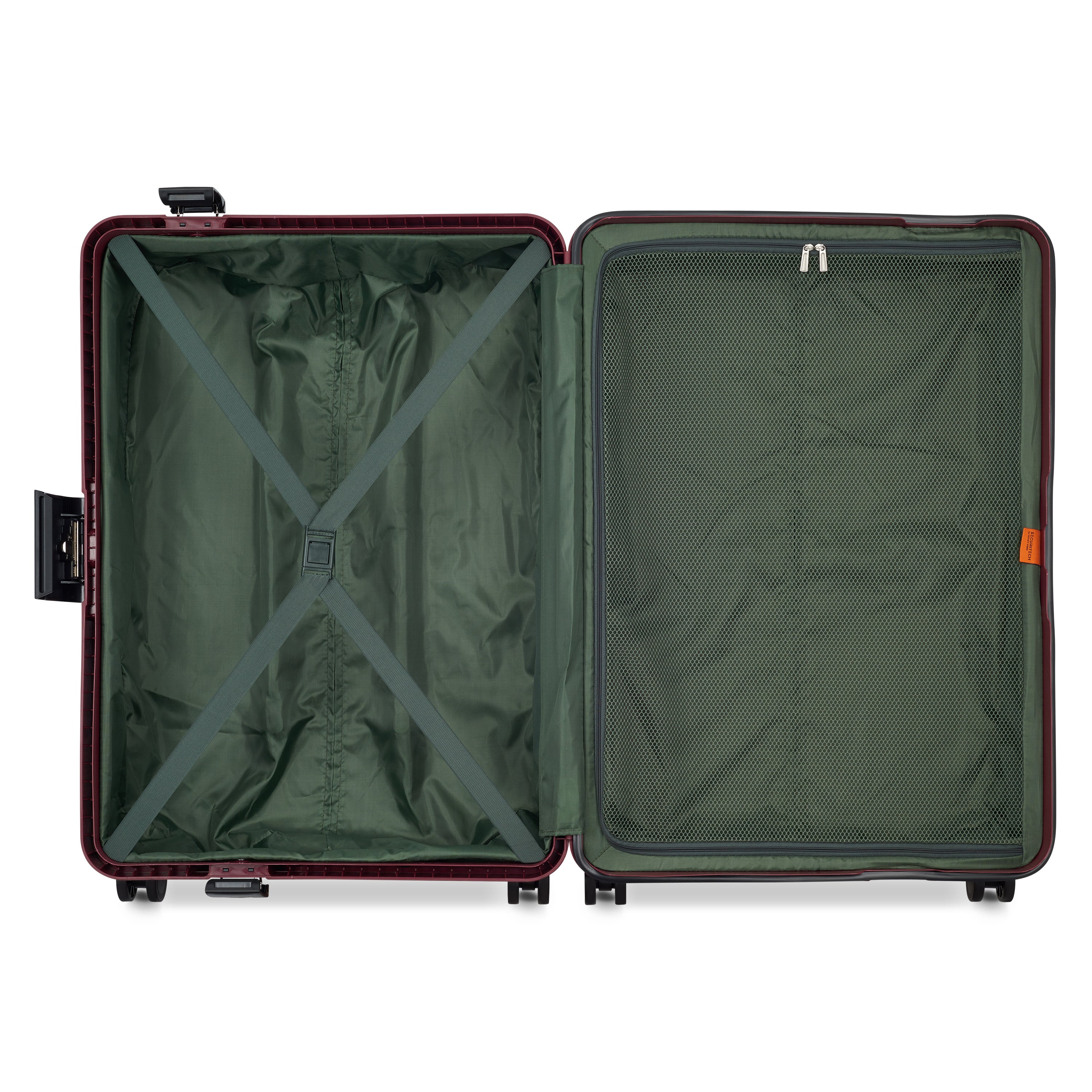 Delsey Paris Stone Hardcase 4Double Wheel  Trolley  Case