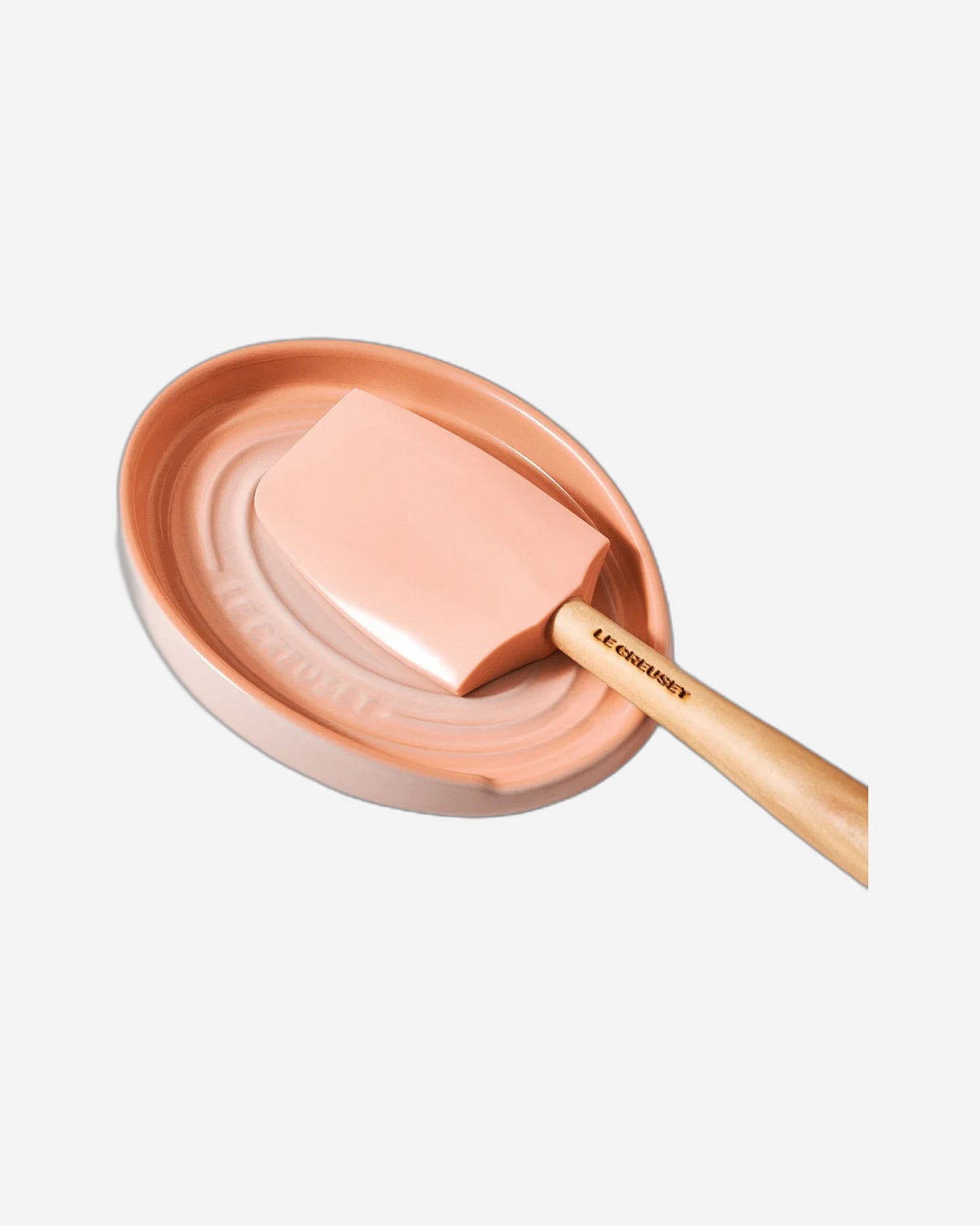 Le Creuset Oval Spoon Rest Peche 16 Cm