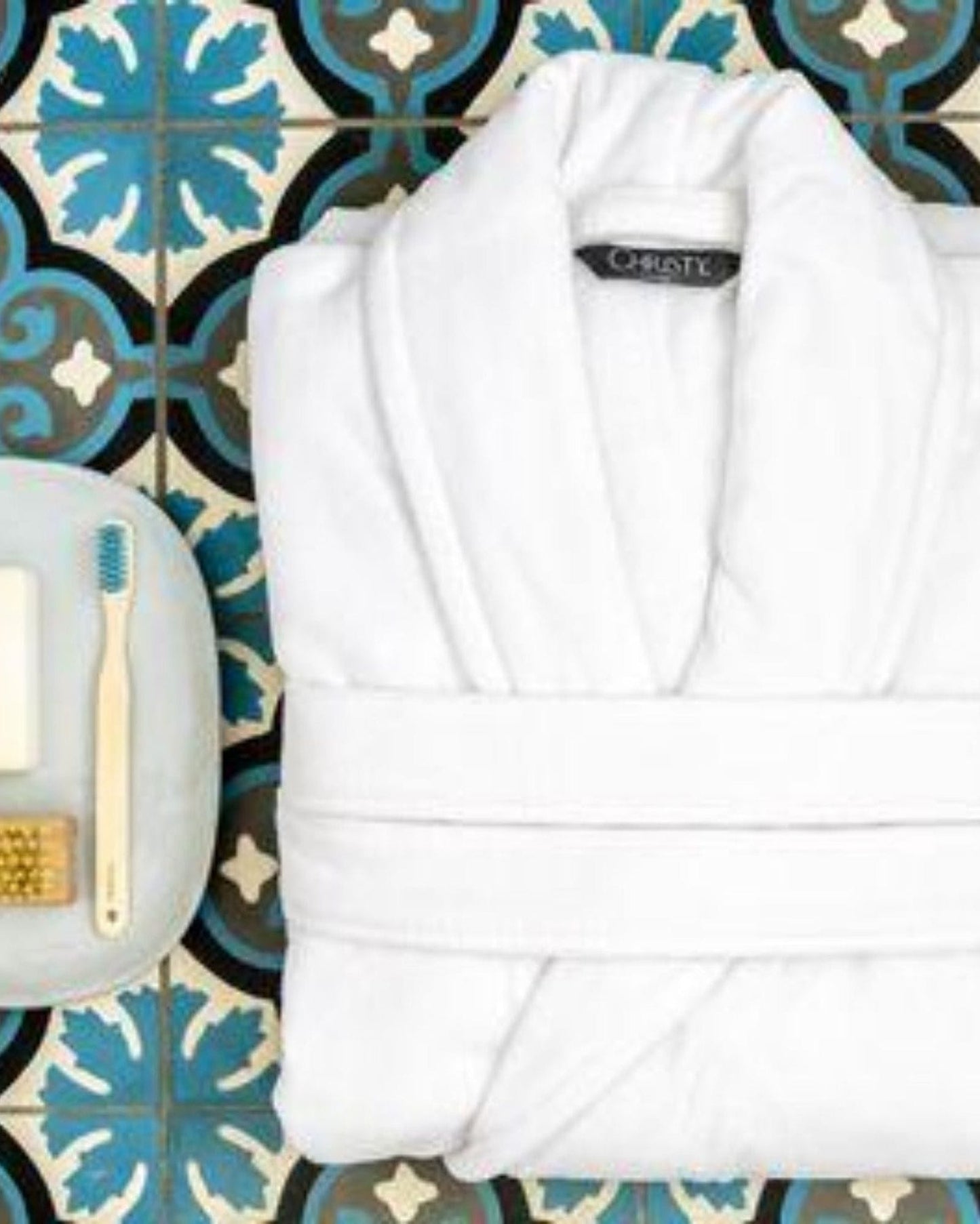 Christy Supreme Robe White