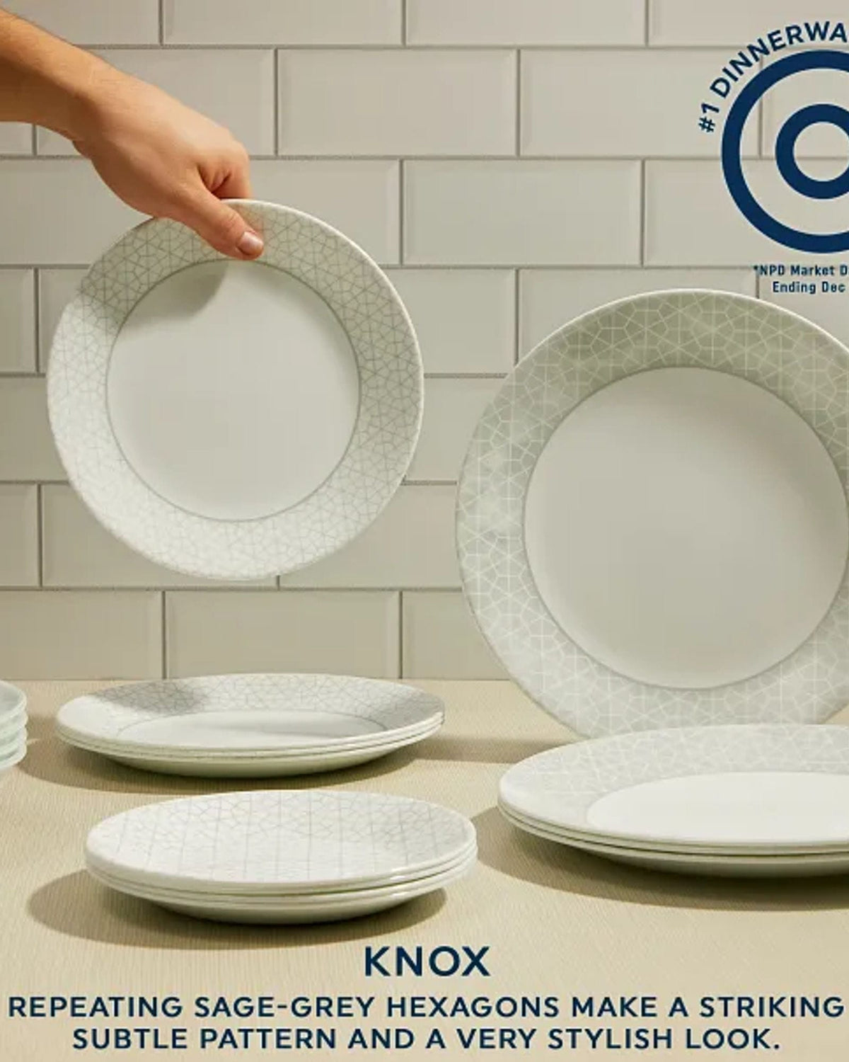 Corelle Dinnerware Set 12Pc Knox