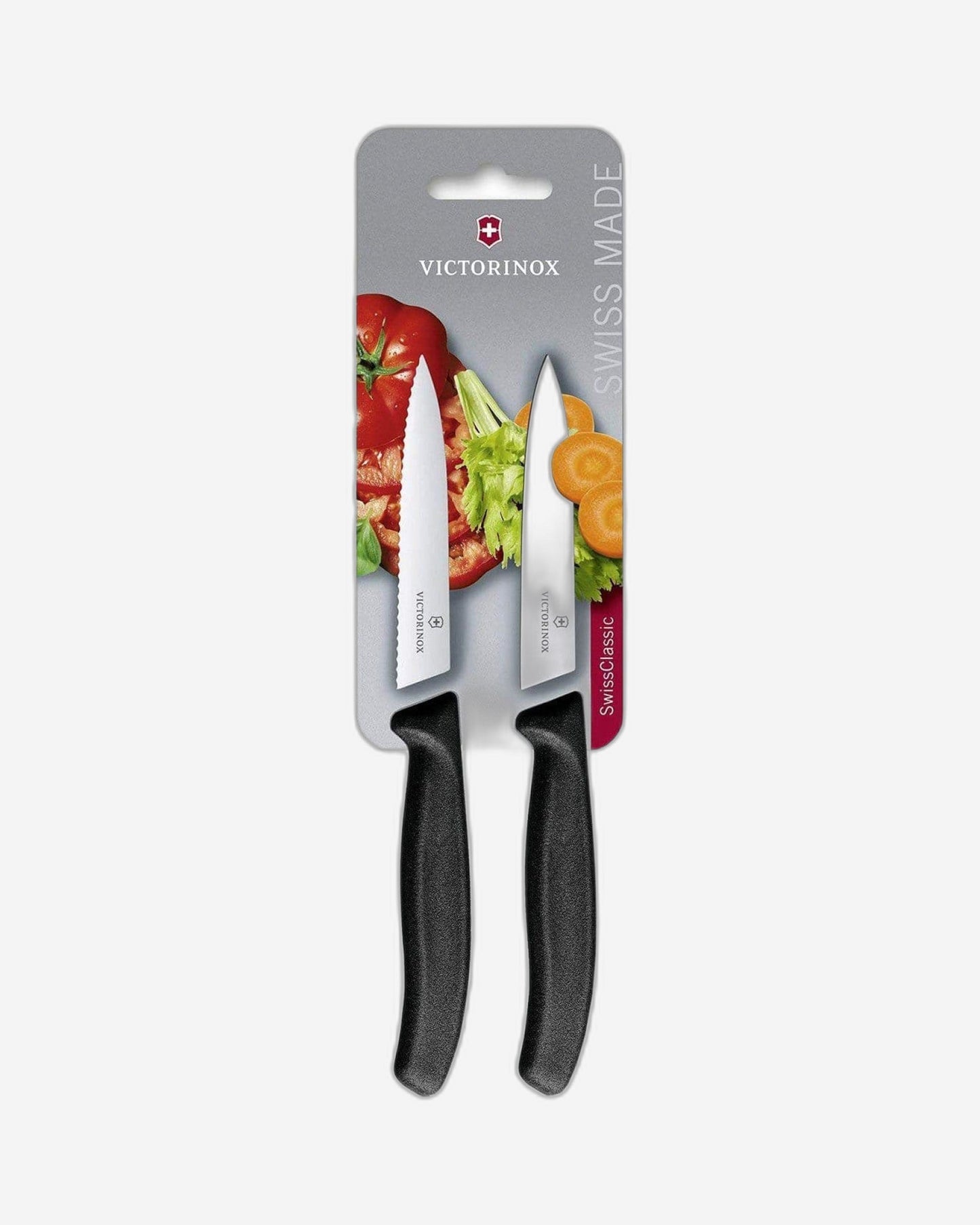 Victorinox Swiss Classic Paring Knife Set 2Pc Black