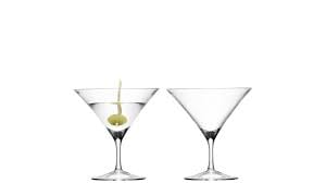 LSA Bar Martini Glass Clear x 2