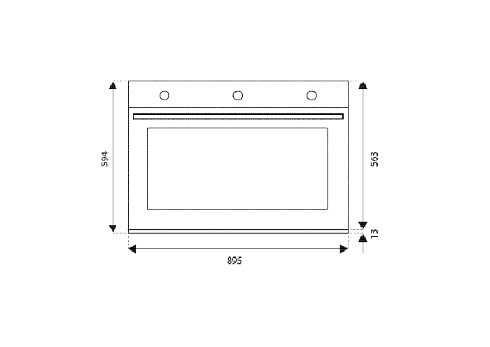 Bertazzoni 90cm Built-In Electric Oven