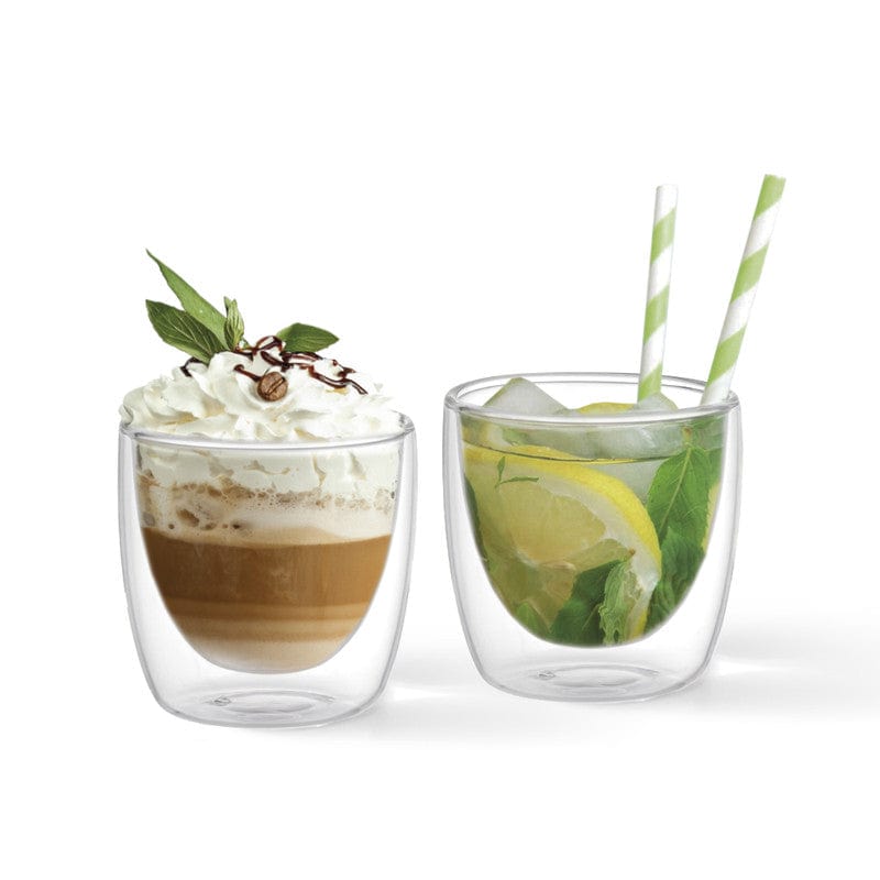 Fissman Double Wall Glasses Borosilicate 2Pc 100ml