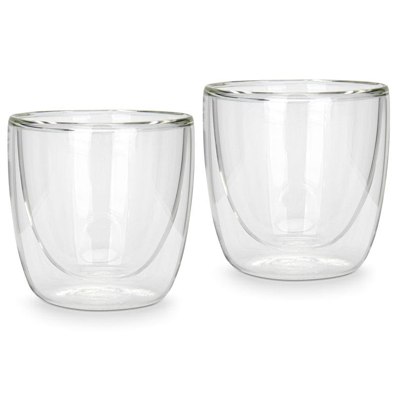 Fissman Double Wall Glasses Borosilicate 2Pc 100ml