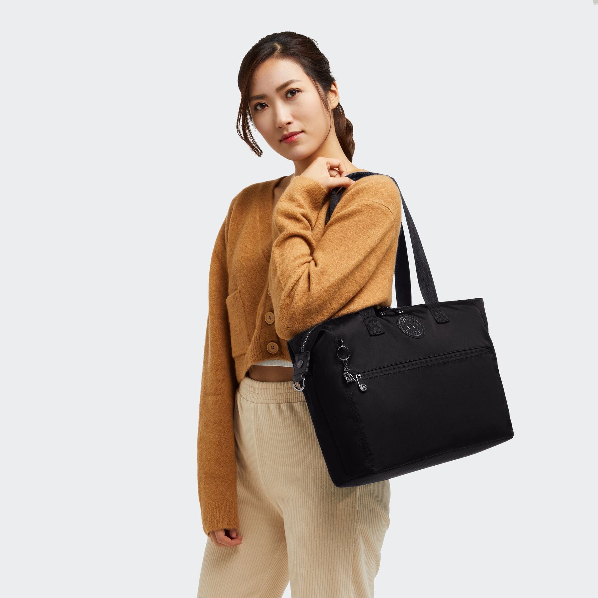 Kipling Ilia Rich Black Computer Bag C2I5732-53F