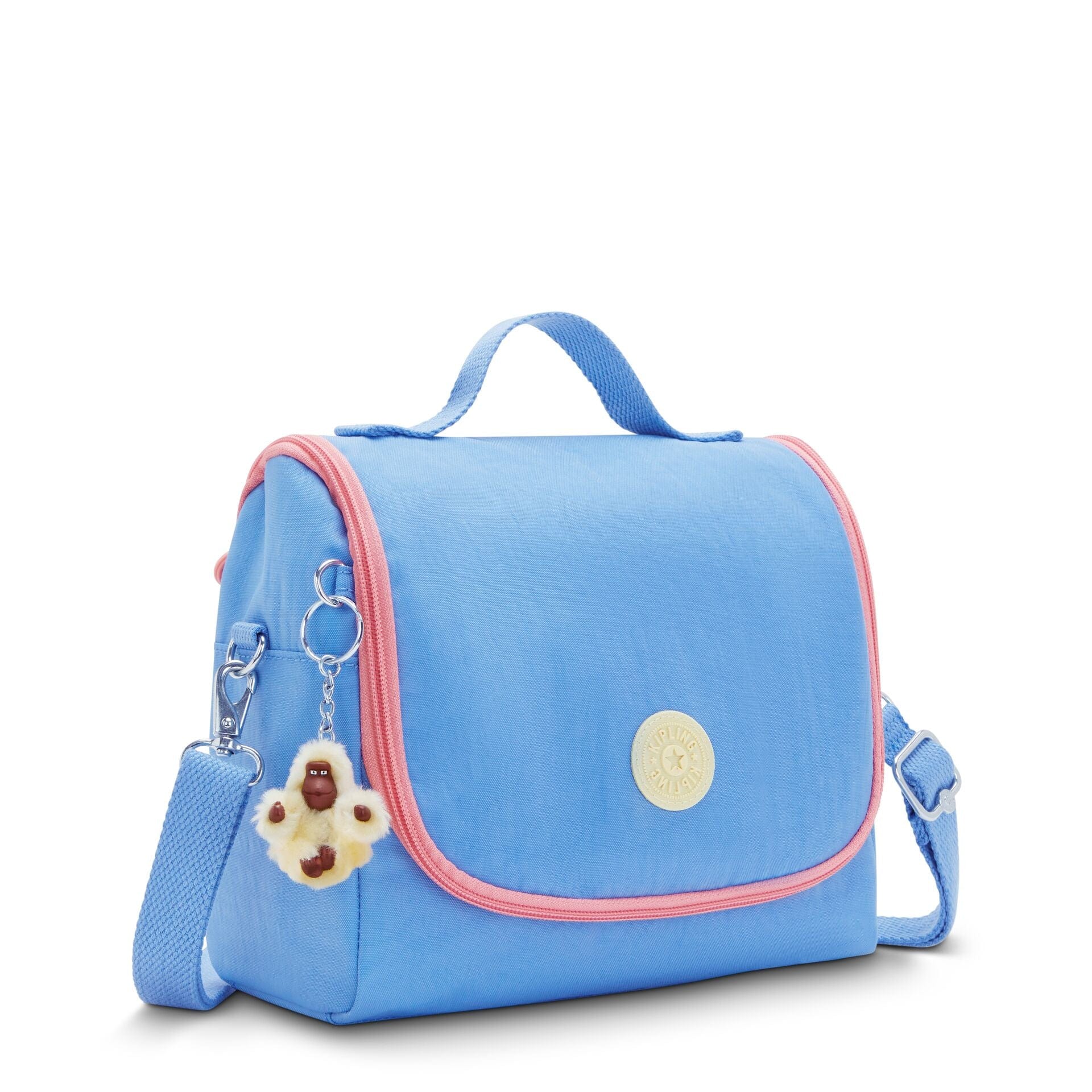 Kipling New Kichirou Sweet Blue C Large Lunch Bag with Trolley Sleeve C215289-Y38