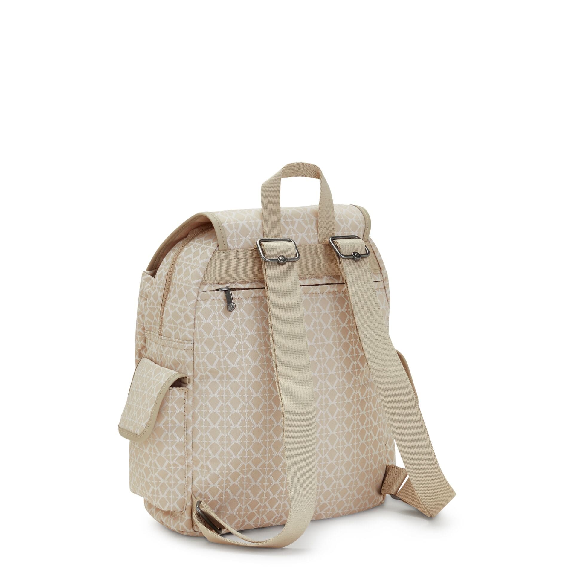 KIPLING Backpacks Female Signature Beige CITY PACK S