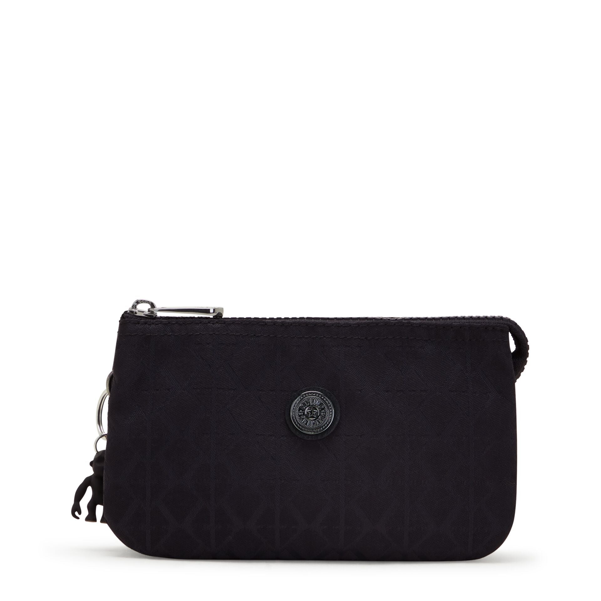 KIPLING-Creativity L-Large purse-Signature Blk Q-I3361-M34