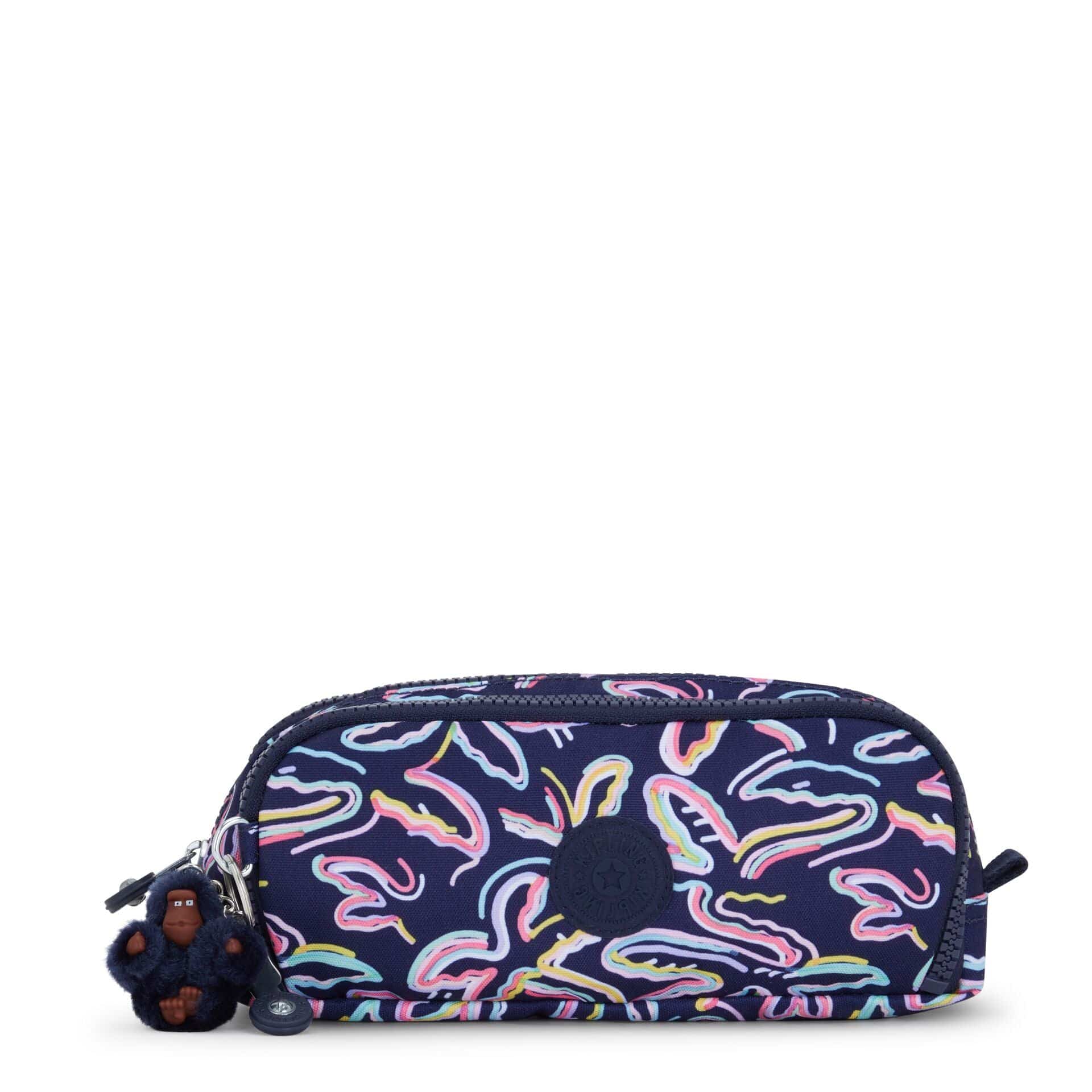 KIPLING-Gitroy-Pen case-Palm Fiesta Print-I3560-3MC
