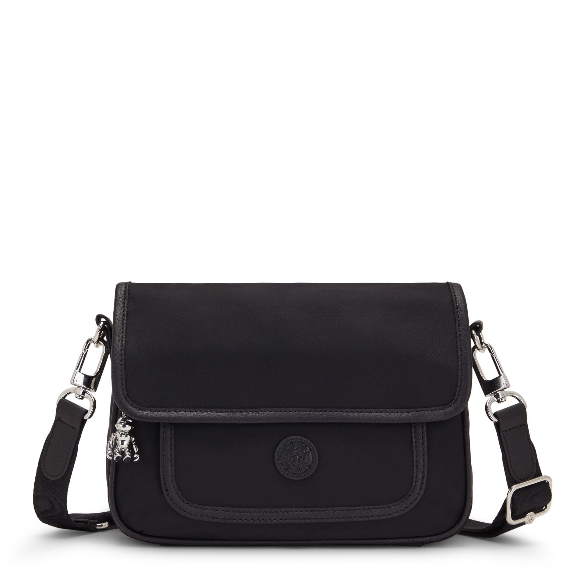 Kipling Inaki Paka Black Medium Crossbody Bag C2I5593-79S
