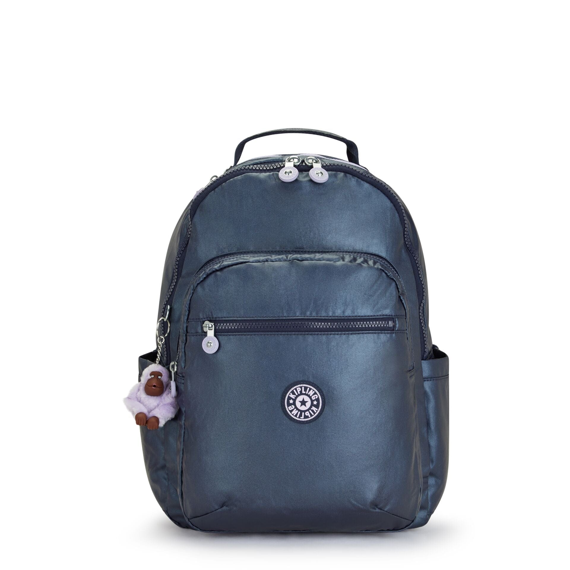 Kipling Seoul Admiral Bl Metallic Large Backpack C2I5764-7SP