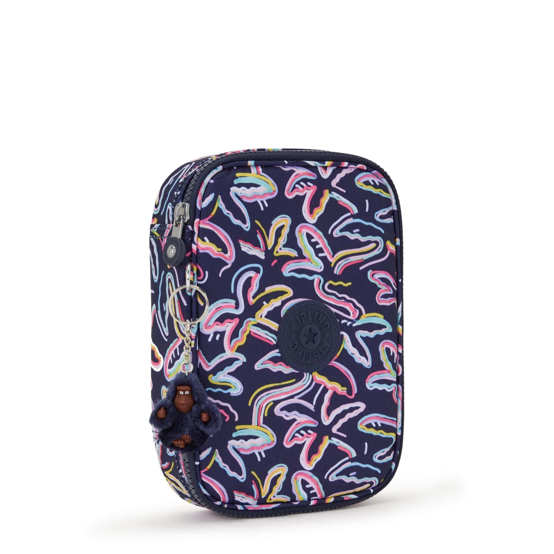 Kipling 100 Pens Palm Fiesta Print Pen Case C2I6002-3MC