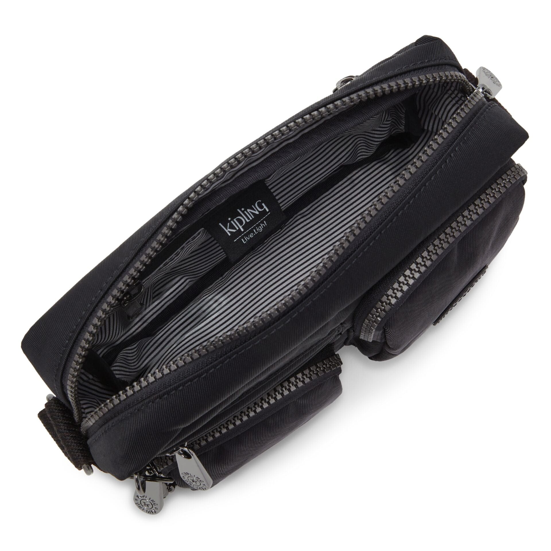 Kipling Albena Rich Black Crossbody Bag C2I6983-53F