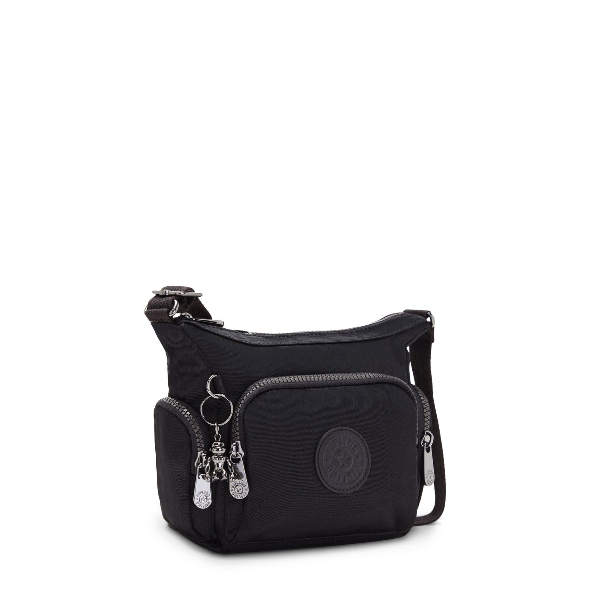 Kipling Gabbie Mini Rich Black Crossbody Bag C2I7282-53F