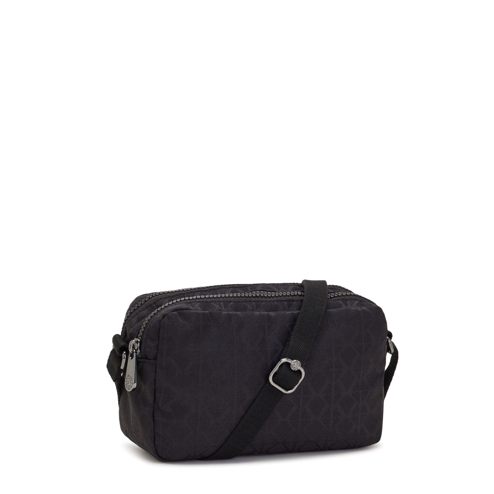 Kipling Milda Signature Blk Q Crossbody Bag C2I7669-M34