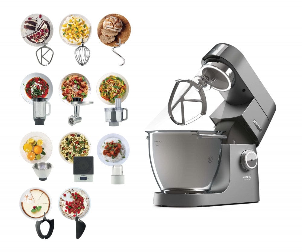 Kenwood chef xl titanium food processor top