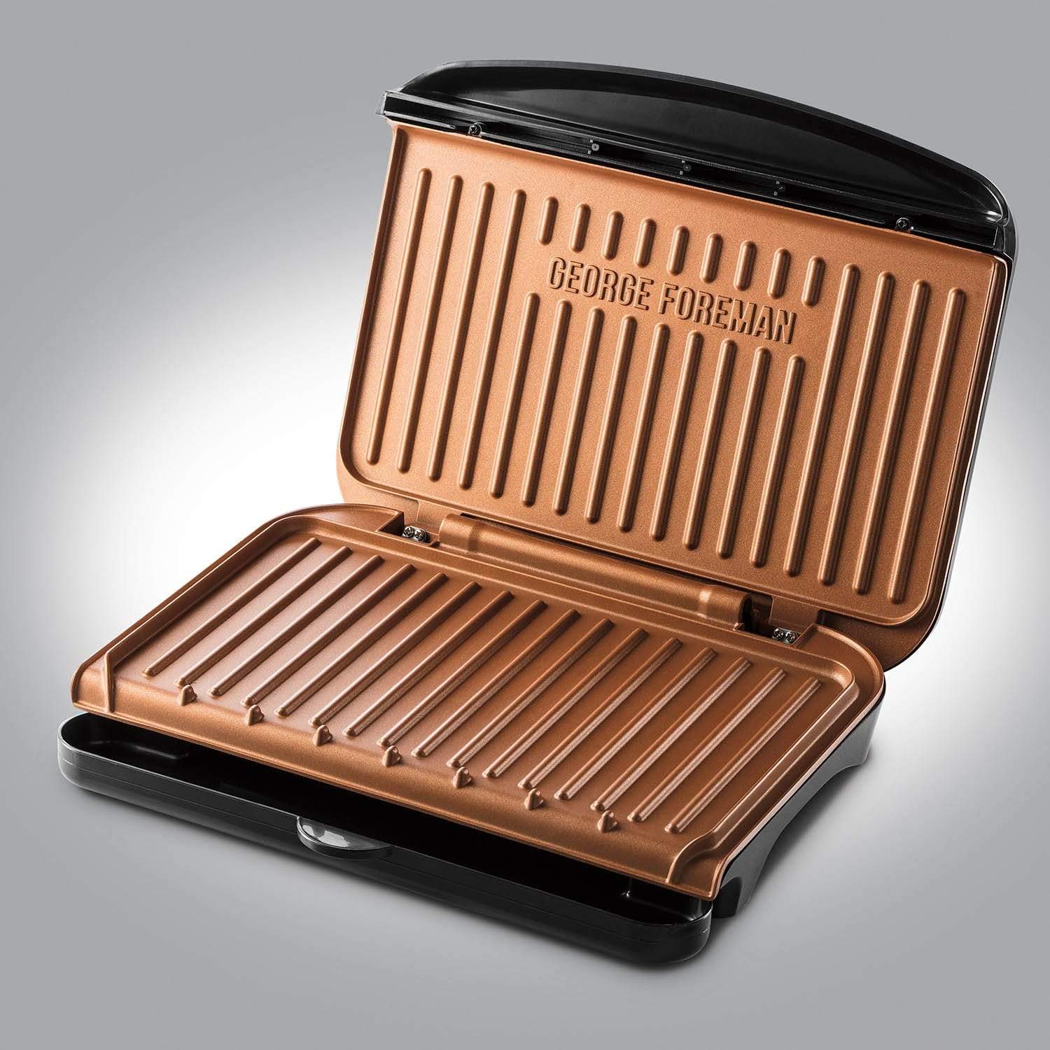 George Foreman Fit Grill Copper Plates
