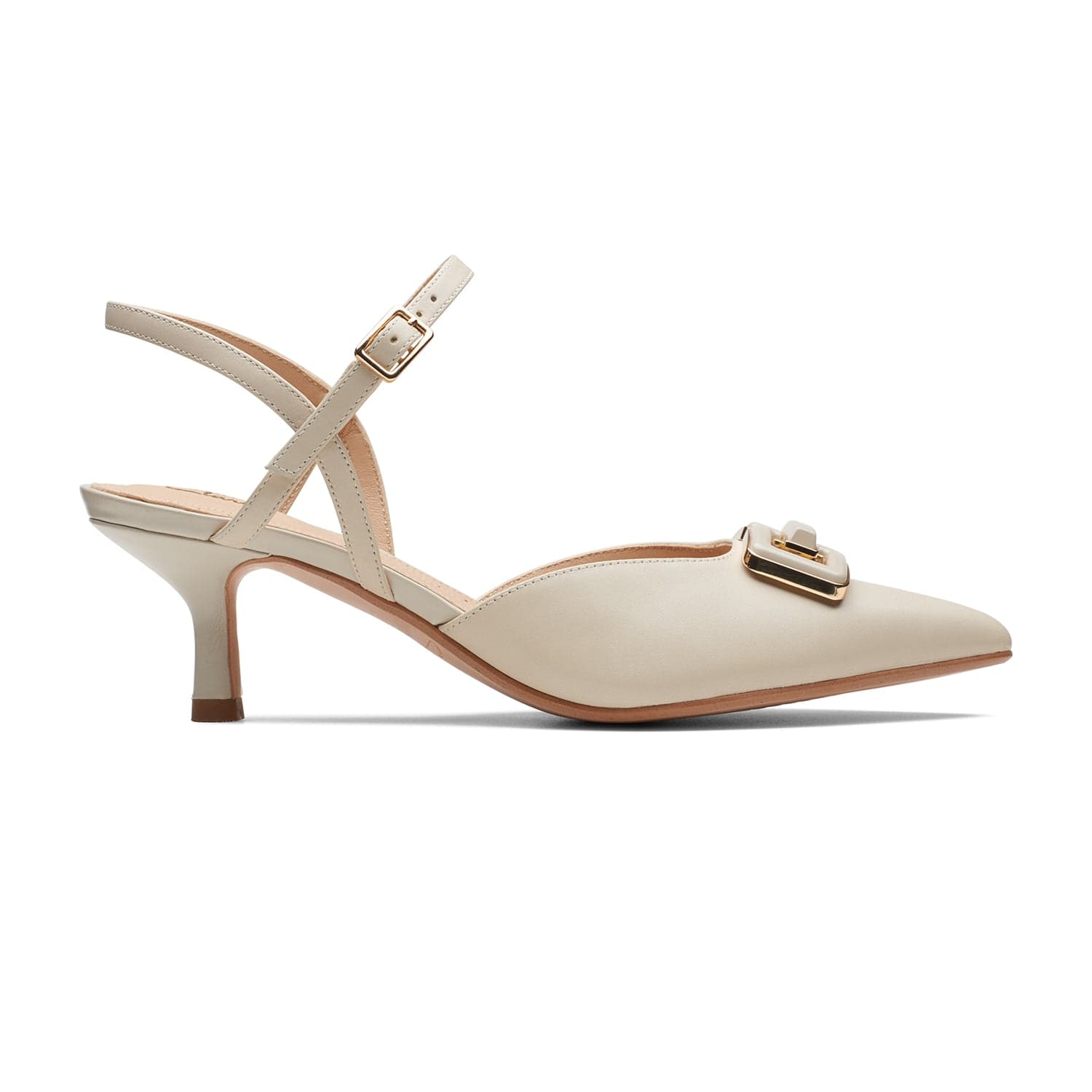 Clarks ivory shoes store