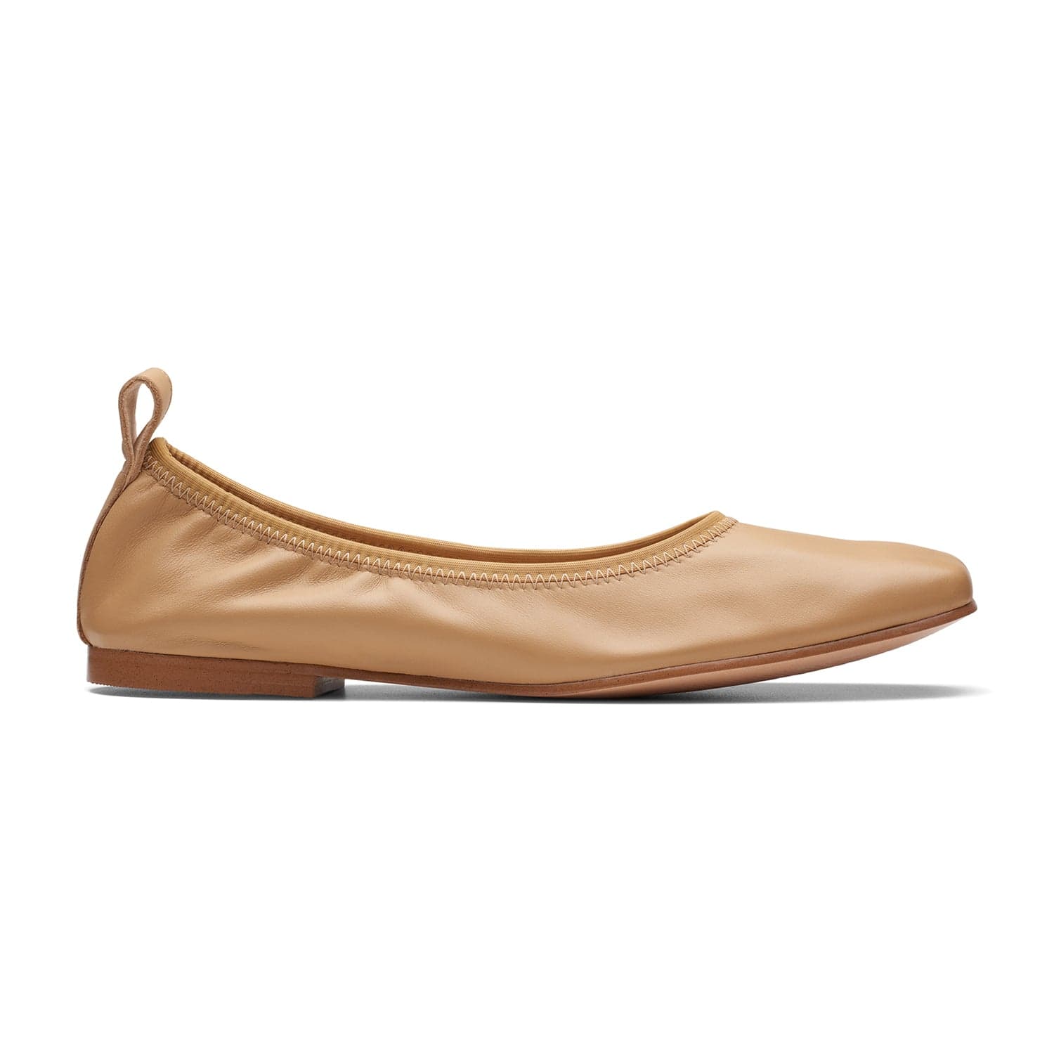 Clarks nude flats hotsell