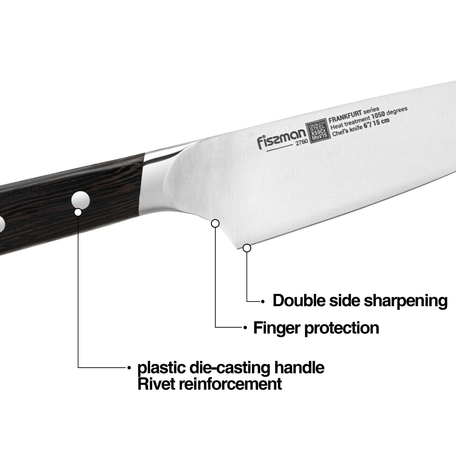 Fissman Chefs Knife FrankFruit 6Inch