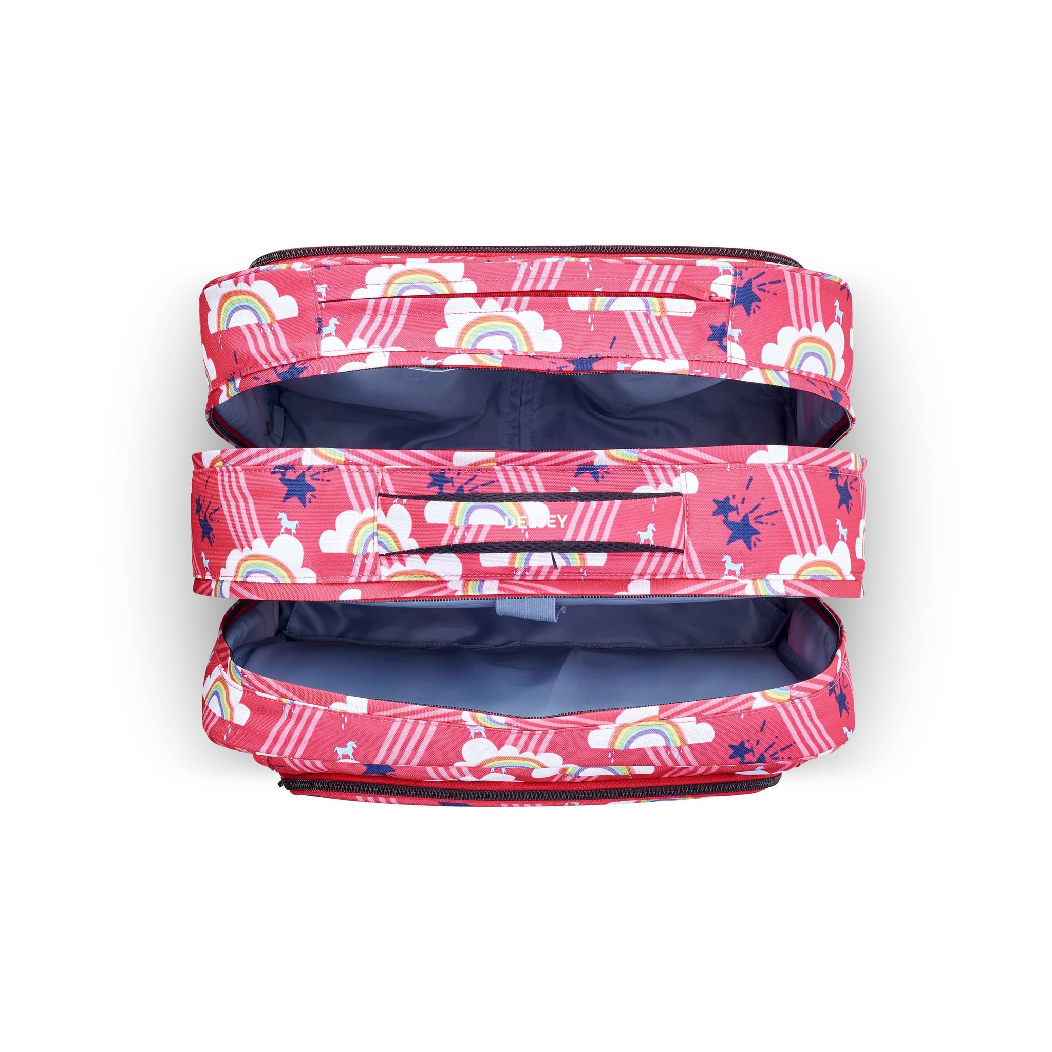 Delsey Paris Back to School 2021 Vertical Wheeled School Bag Pink