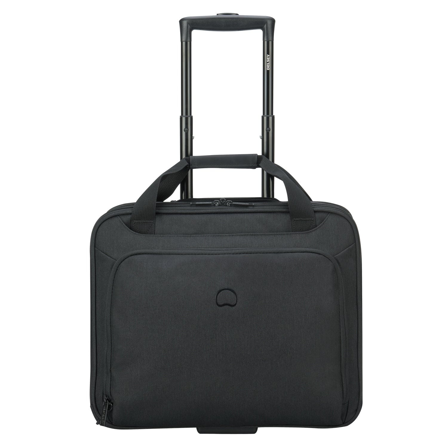 Delsey Esplanade 2 Wheel Laptop Cabin Trolley Boardcase Deep Black
