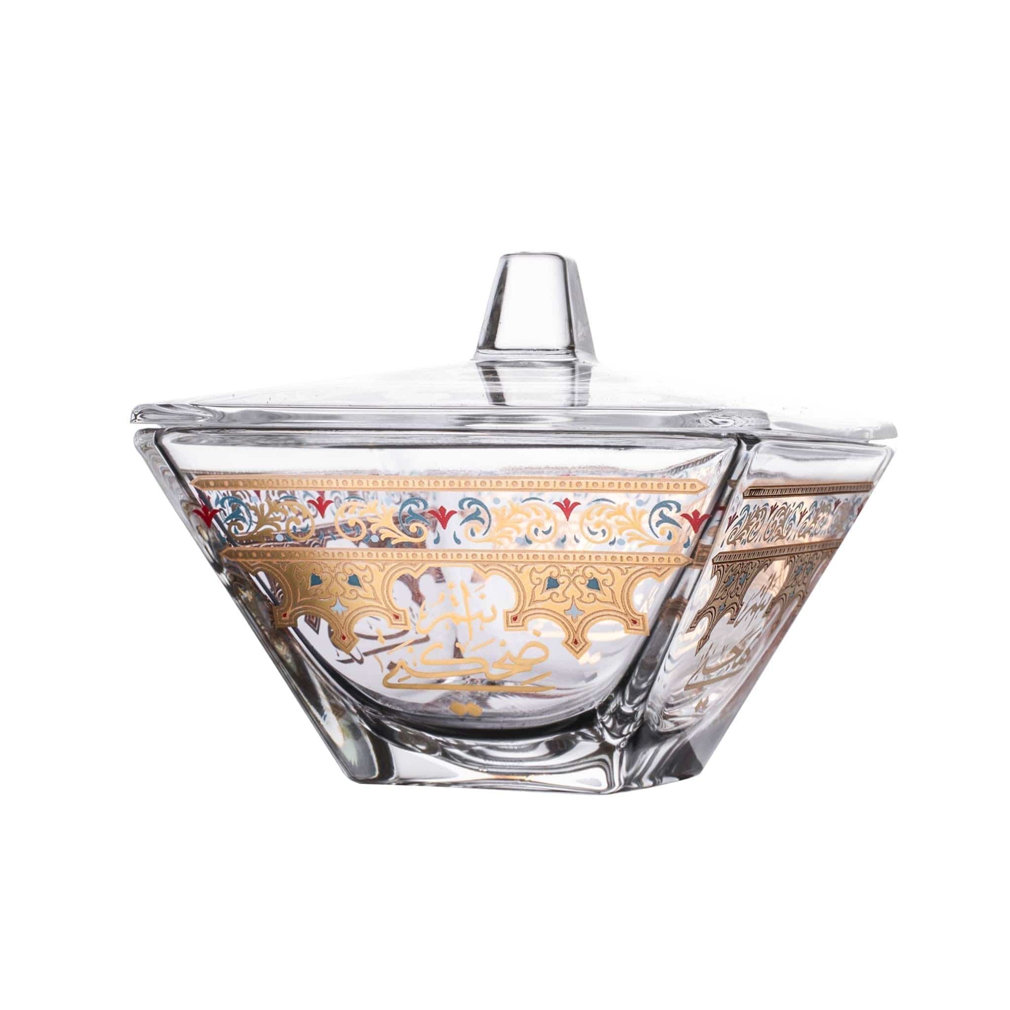 Dimlaj Suroor Serving Bowl & Lid Gold