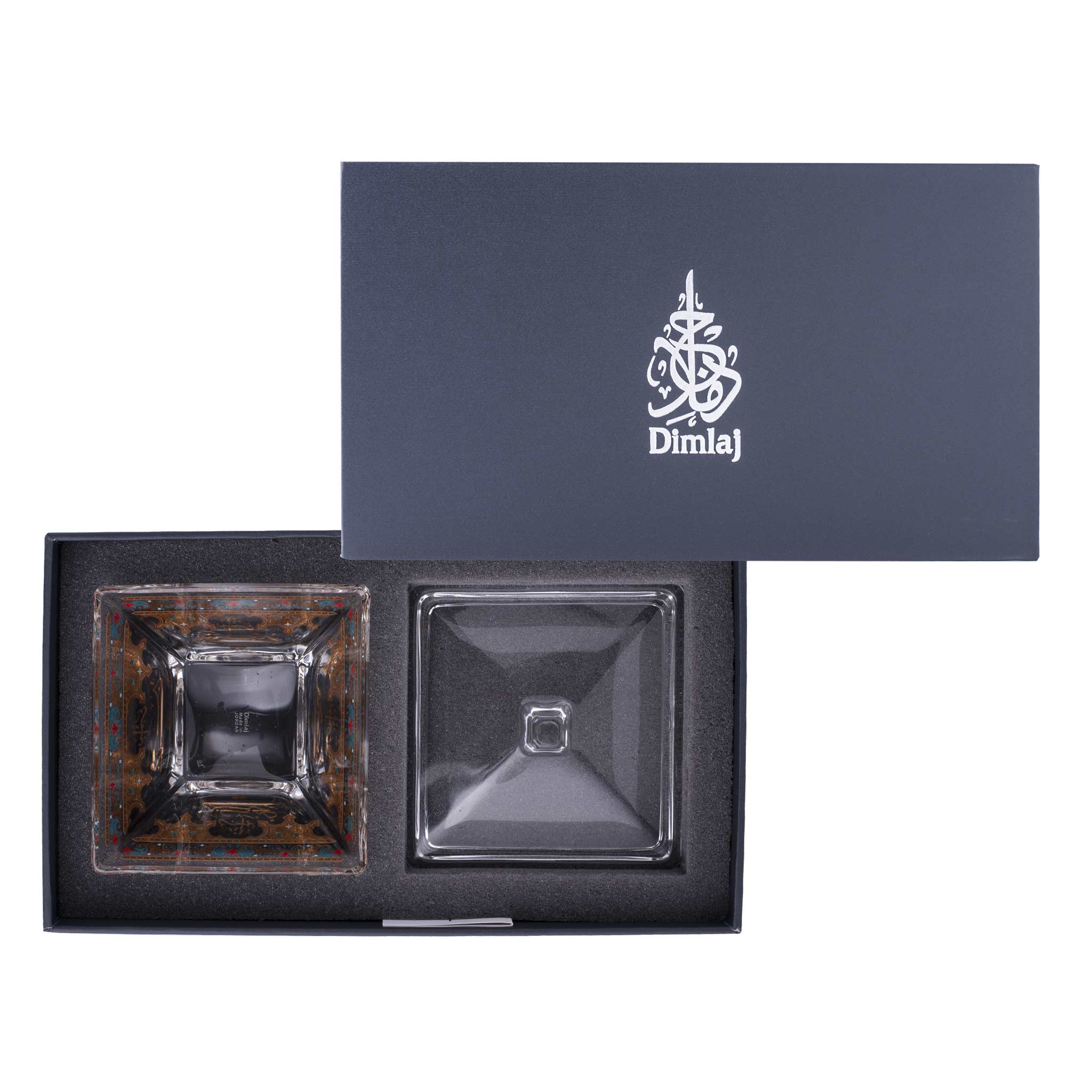 Dimlaj Suroor Serving Bowl & Lid Gold