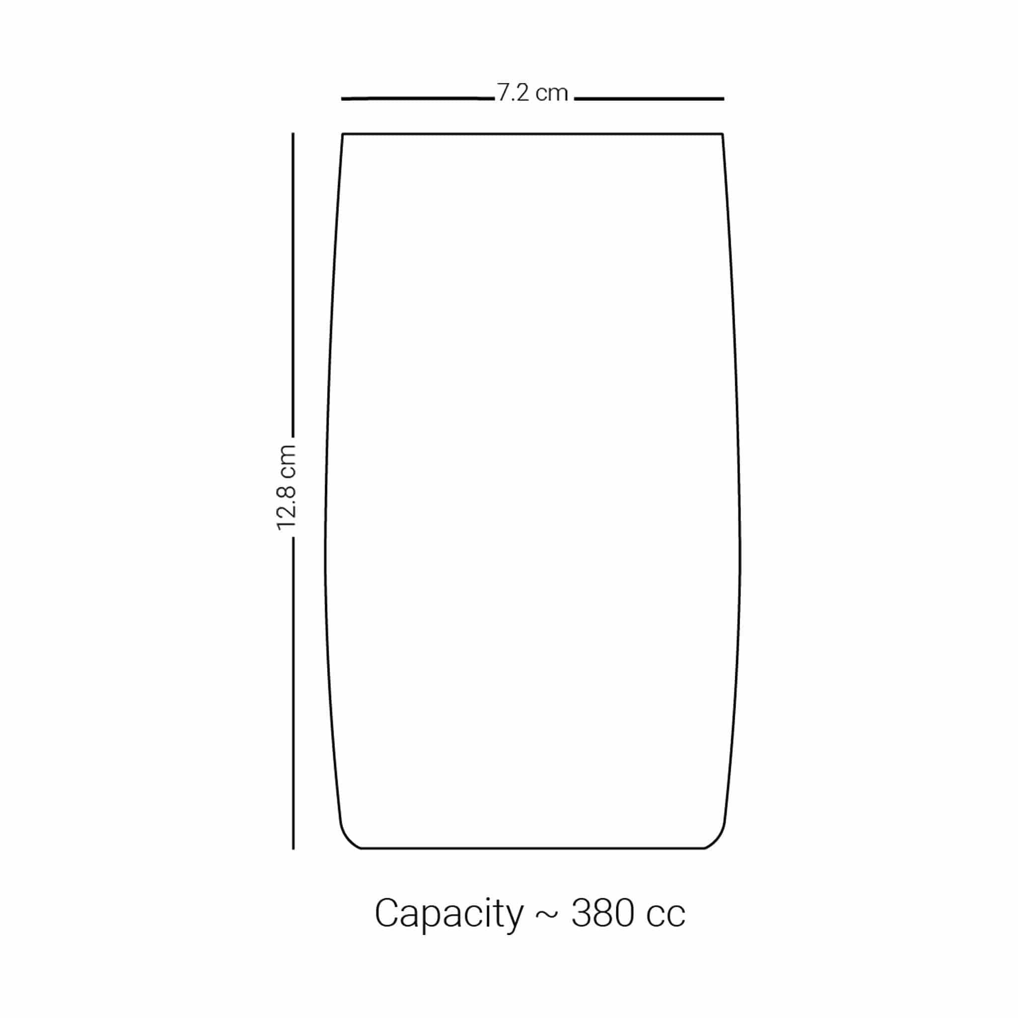 Dimlaj Suroor Tumblers 6Pc Platinum