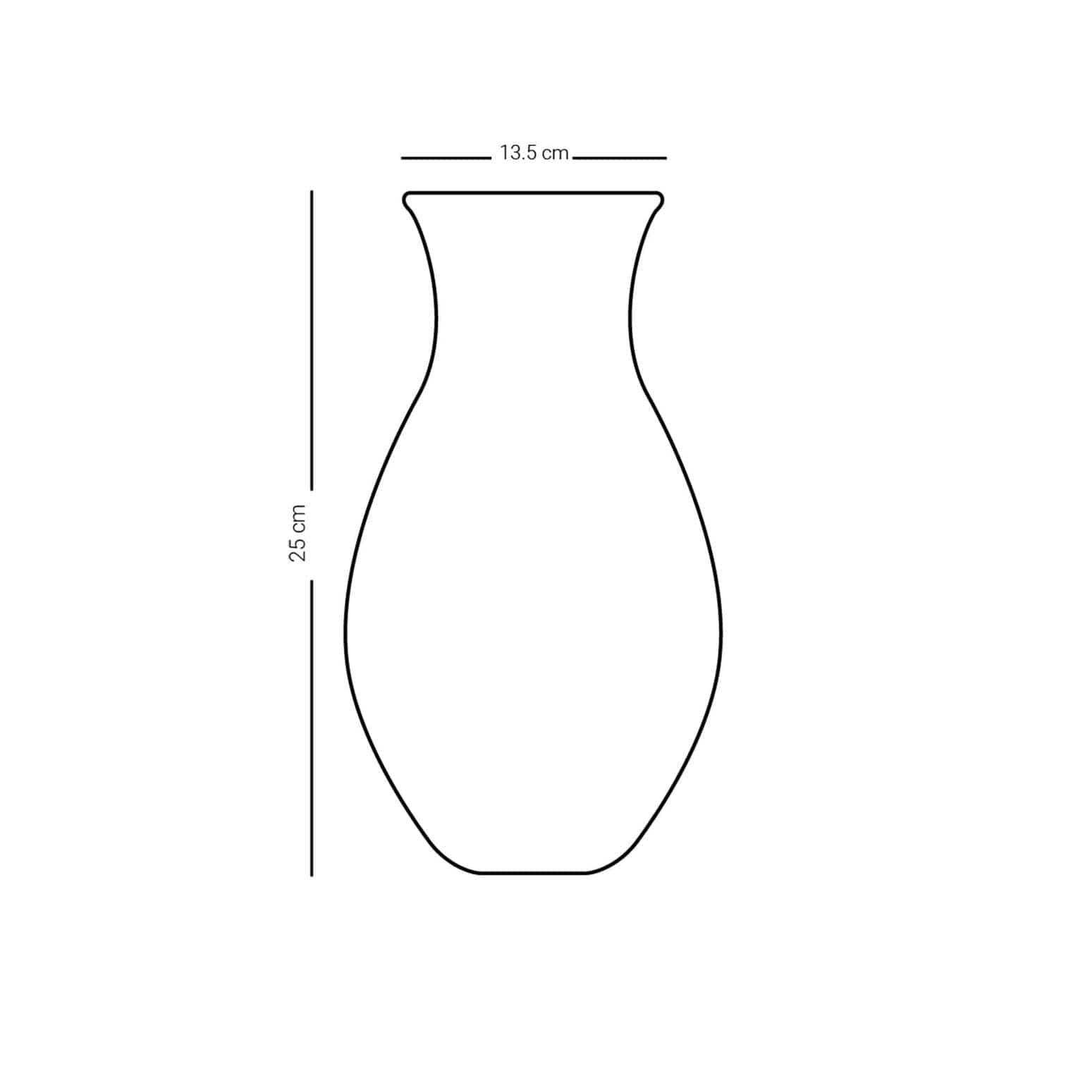 Dimlaj Cordoba Vase Large Gold