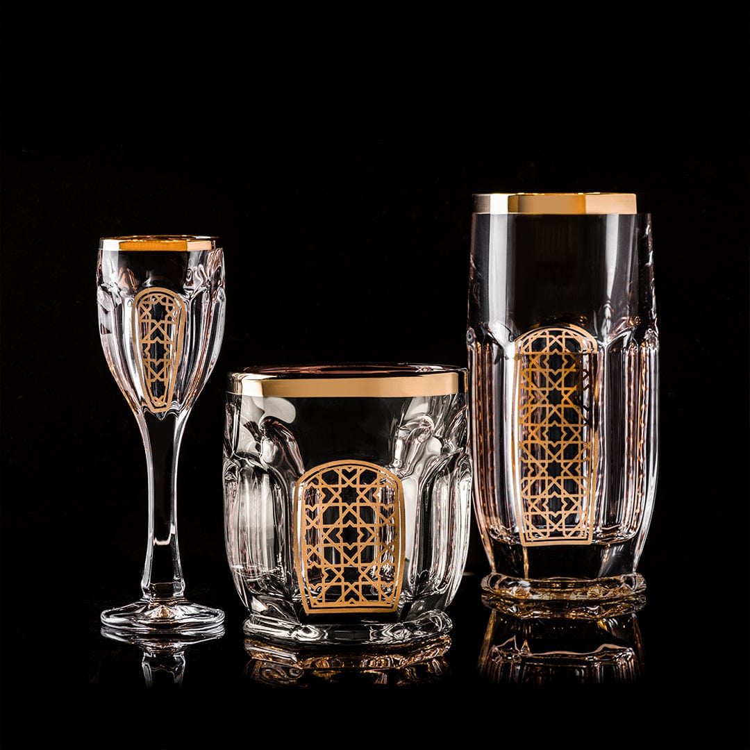 Dimlaj Cordoba Tumblers 4Pc Short Gold