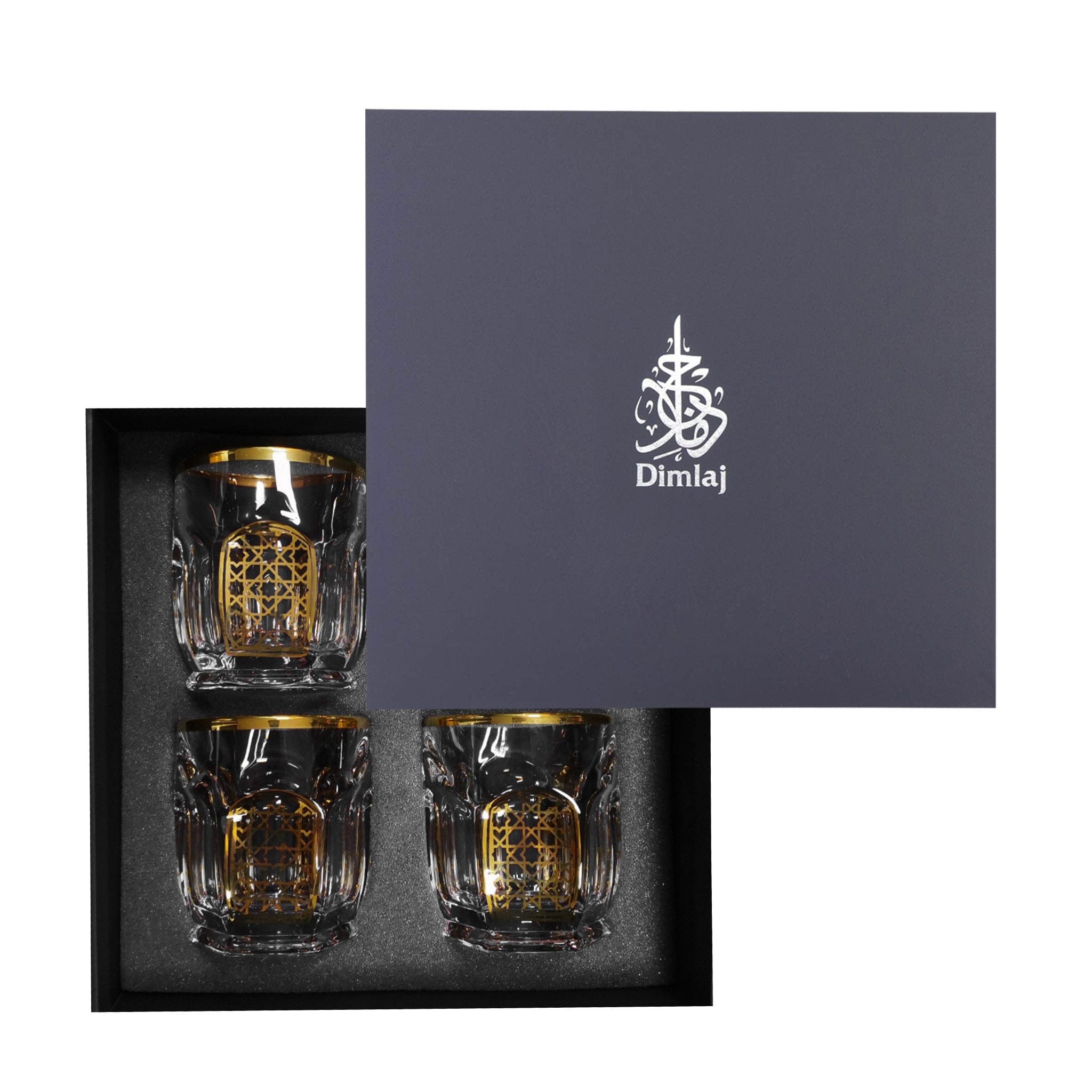 Dimlaj Cordoba Tumblers 4Pc Short Gold