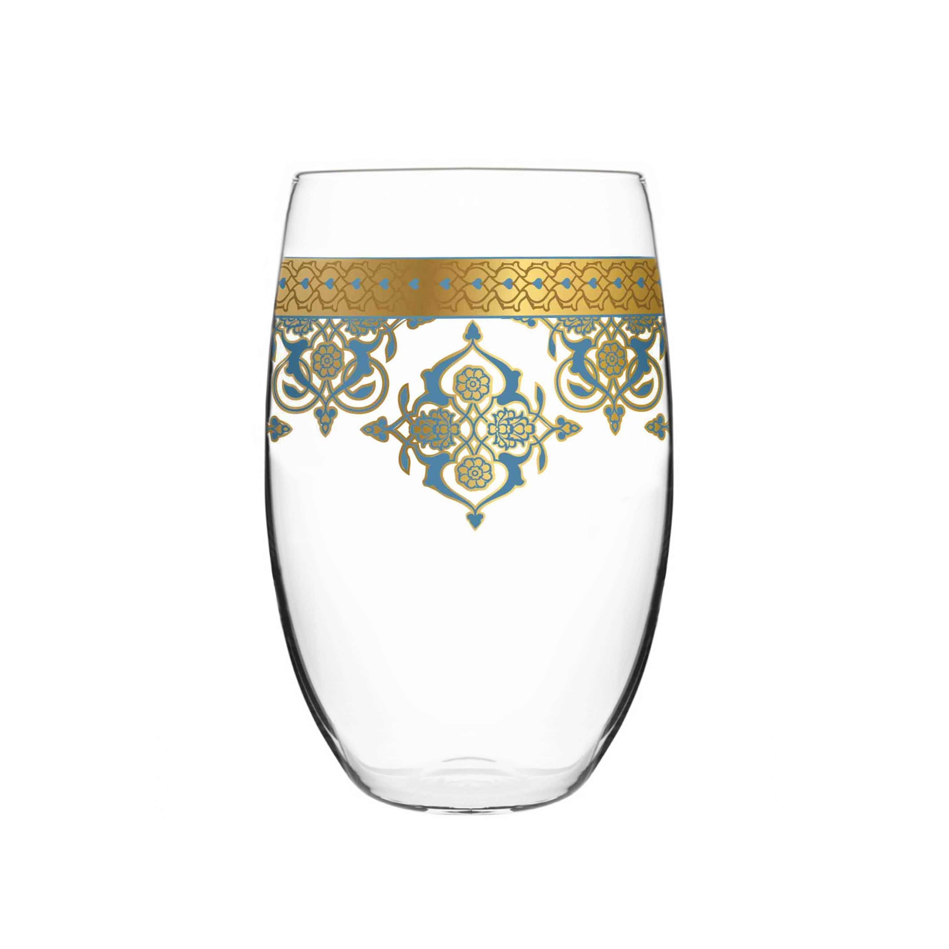 Dimlaj Rayhan Tumblers 6Pc Gold