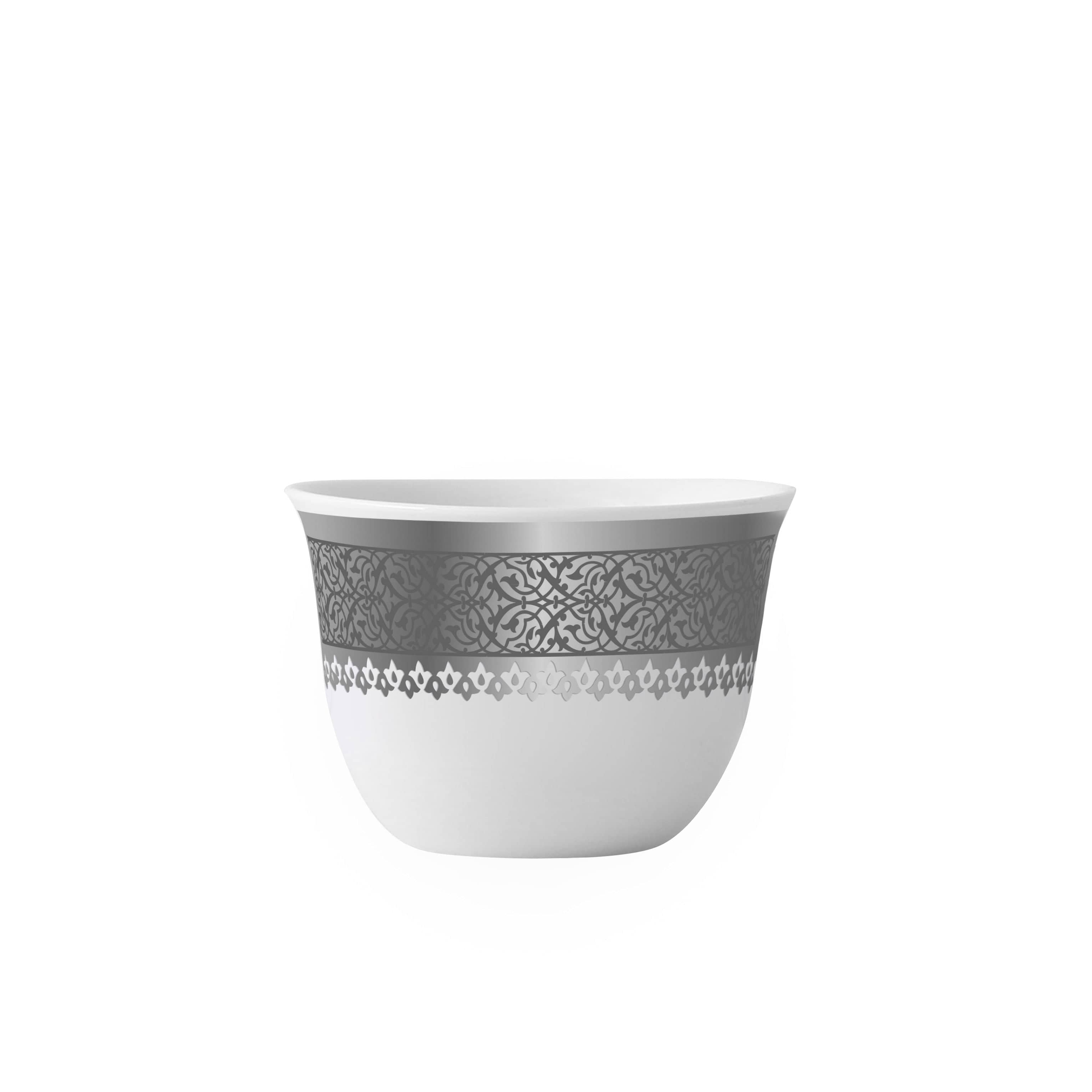 Dimlaj Cordoba Cawa Cups 6Pc Platinum