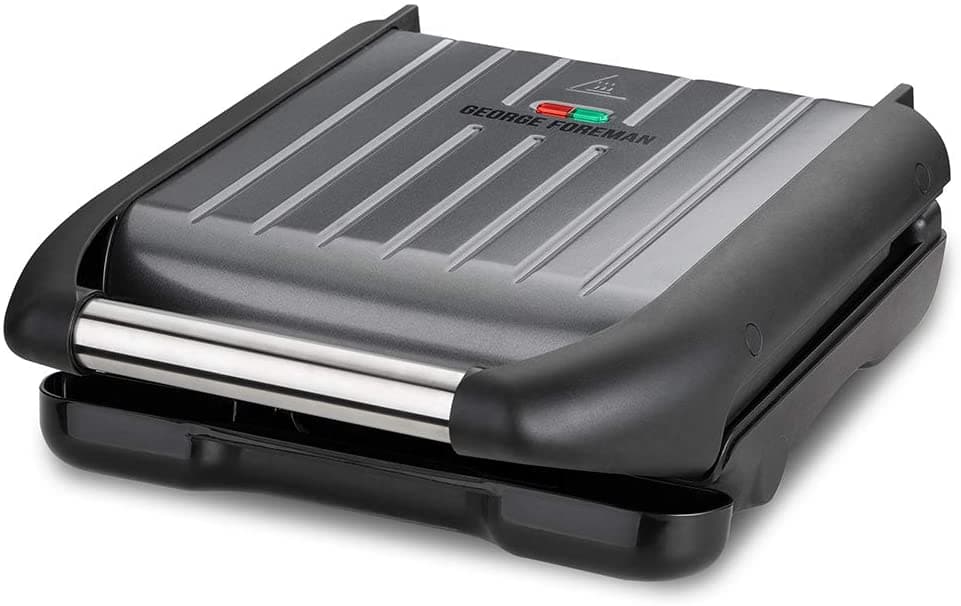 GEORGE FOREMAN GREY STEEL GRILL - 25050