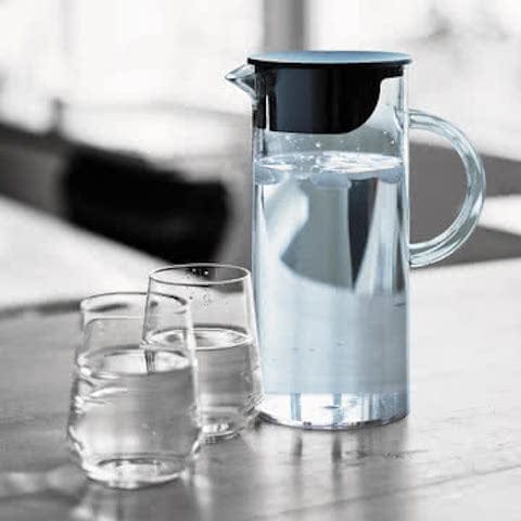 Stelton Jug with Lid 1.5L Blue