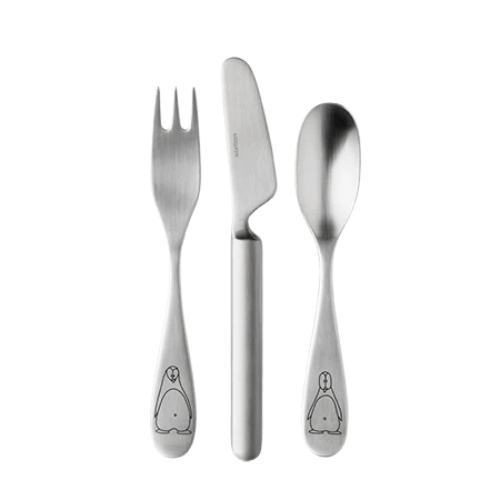 Stelton Una Pingo Cutlery Set 3Pc