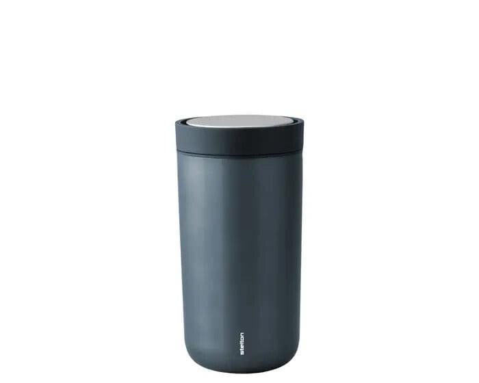 Stelton To-Go Click d. steel, 0.2 L - dark blue/metallic 675-18