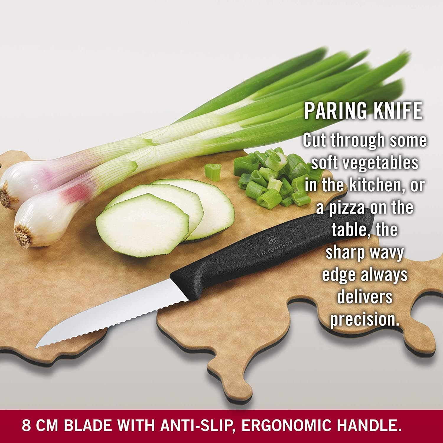 Victorinox Swiss Classic Paring Knife Set 3Pc Black