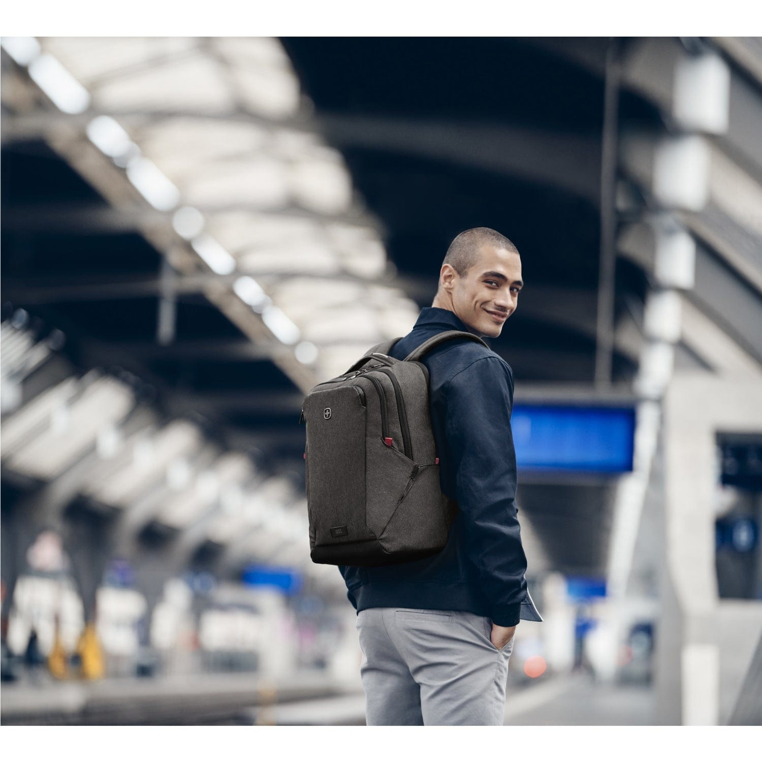 Wenger Mx Professional 16" Laptop Backpack Grey