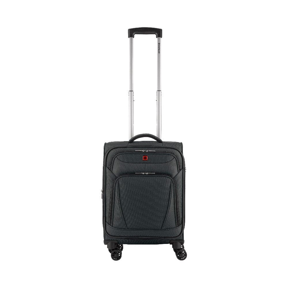 Wenger Beaumont Lite Carry-On Softside Expandable 57cm Cabin Luggage Trolley Black - 612381