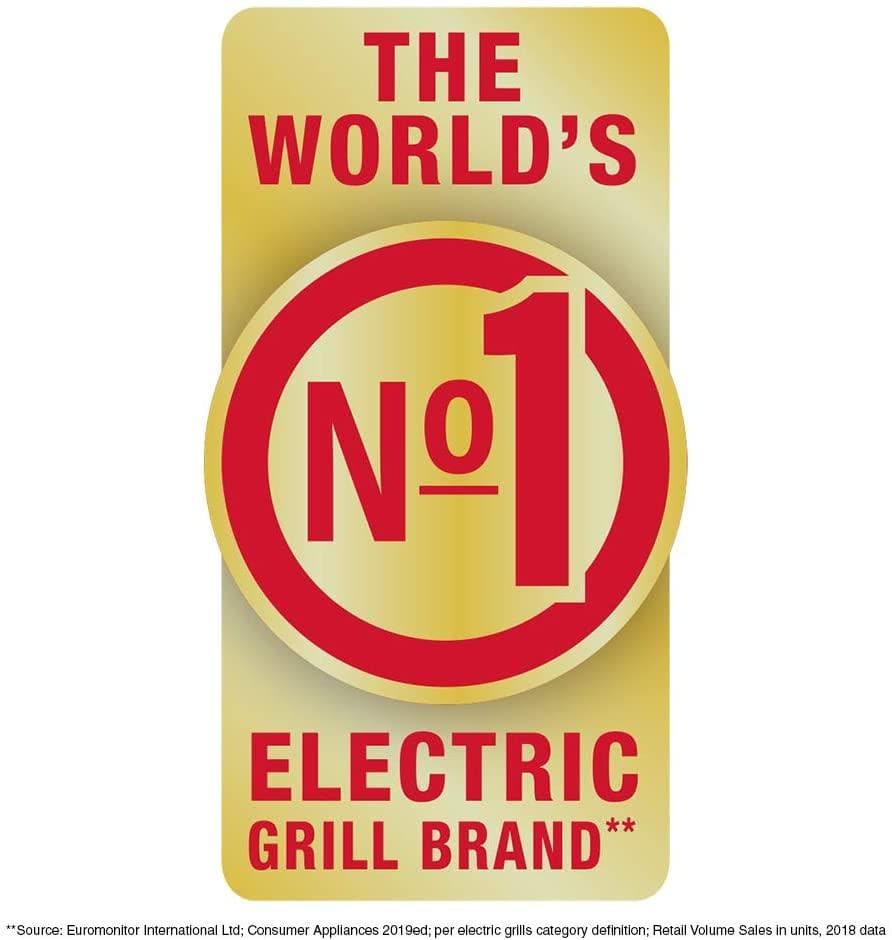 George Foreman Large Steel Grill Family