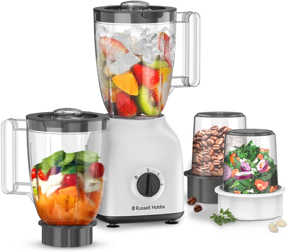 Russell Hobbs 4 in 1 Blender with 2 Multi Mills
