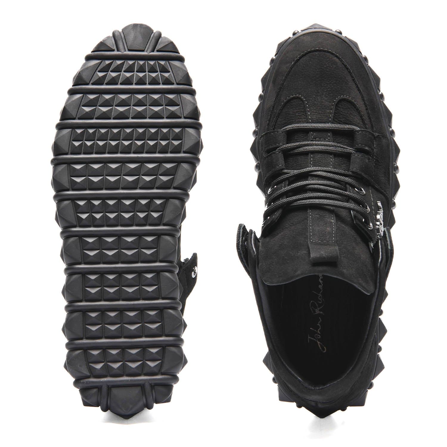 John Richardo Mens Sneakers Black- - 17125-101