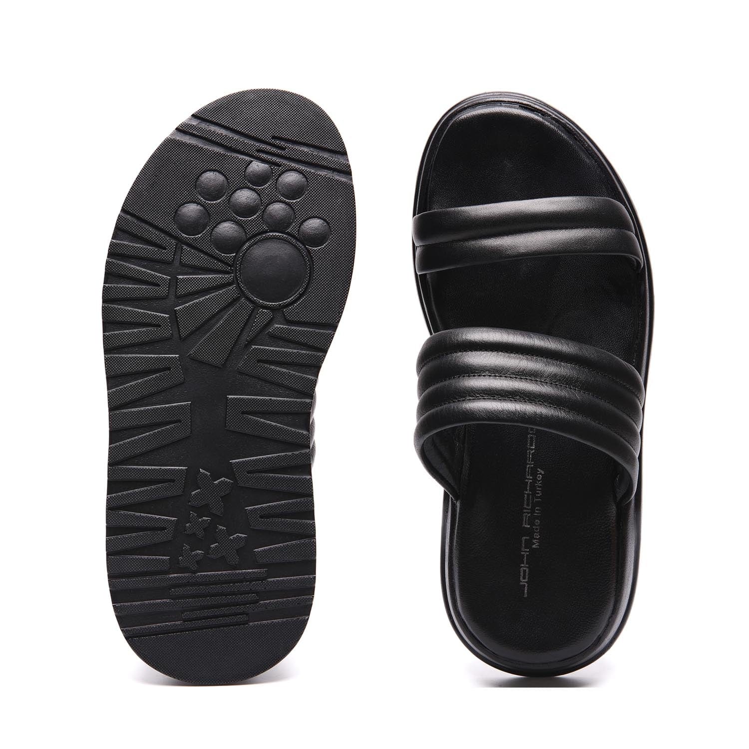 John Richardo Men'S Sandals Black - 2872-1