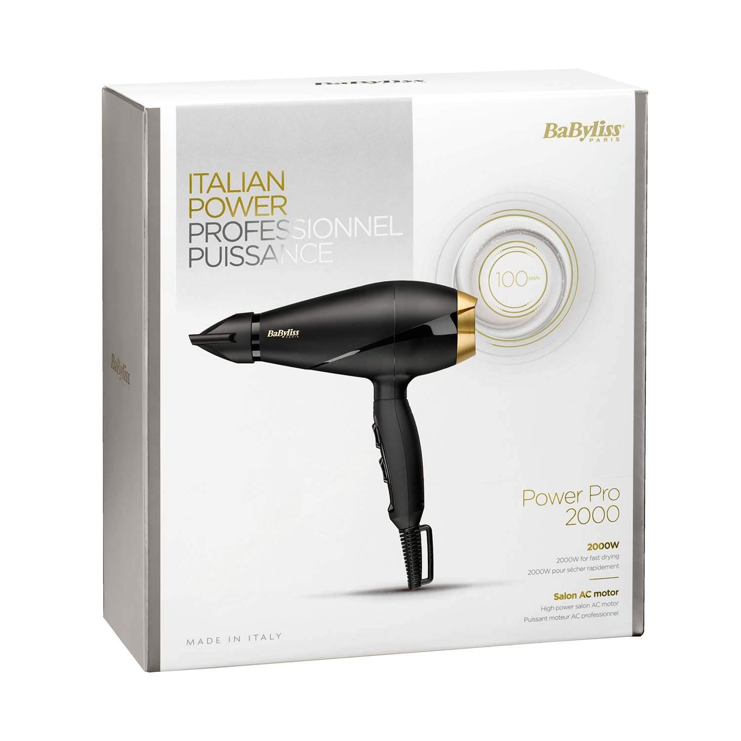 BaByliss 6mm Hair Dryer with Nozzle