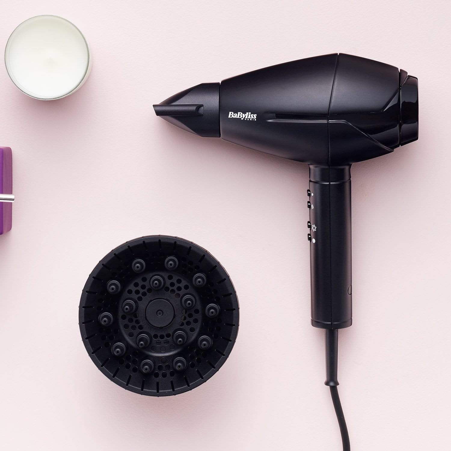 BaByliss Compact Hair Dryer with Diffuser