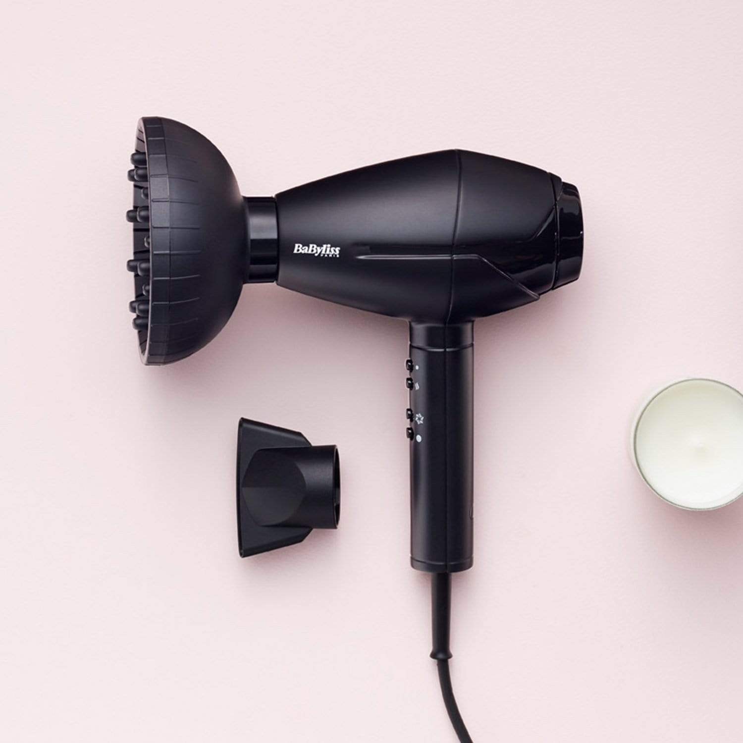 BaByliss Compact Hair Dryer with Diffuser