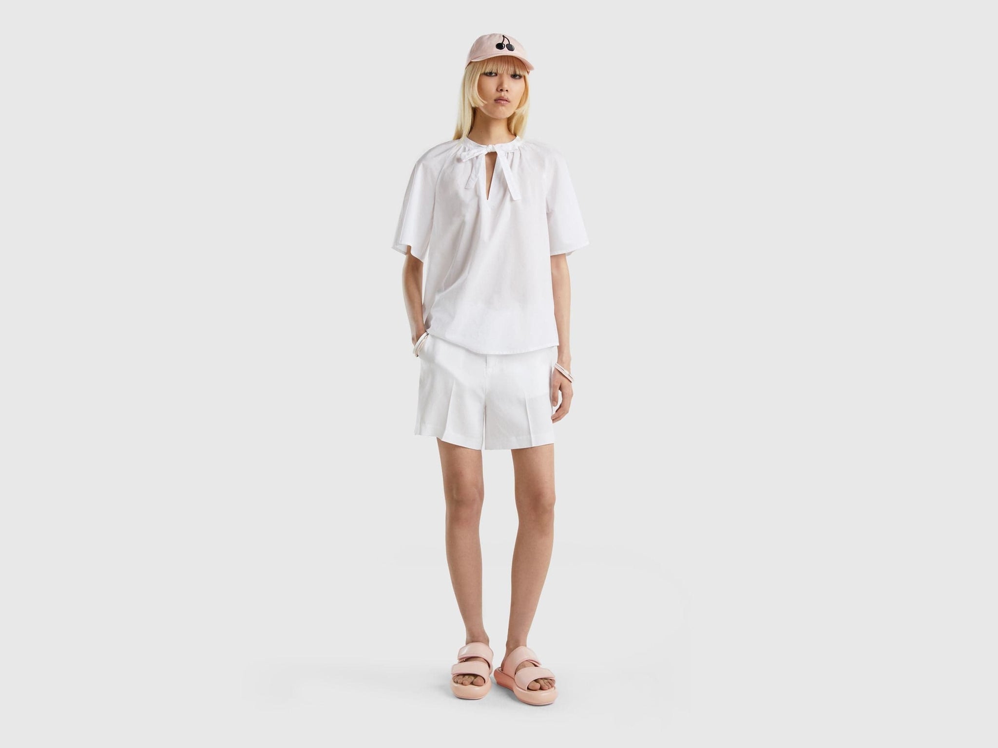 Bermudas with drawstring